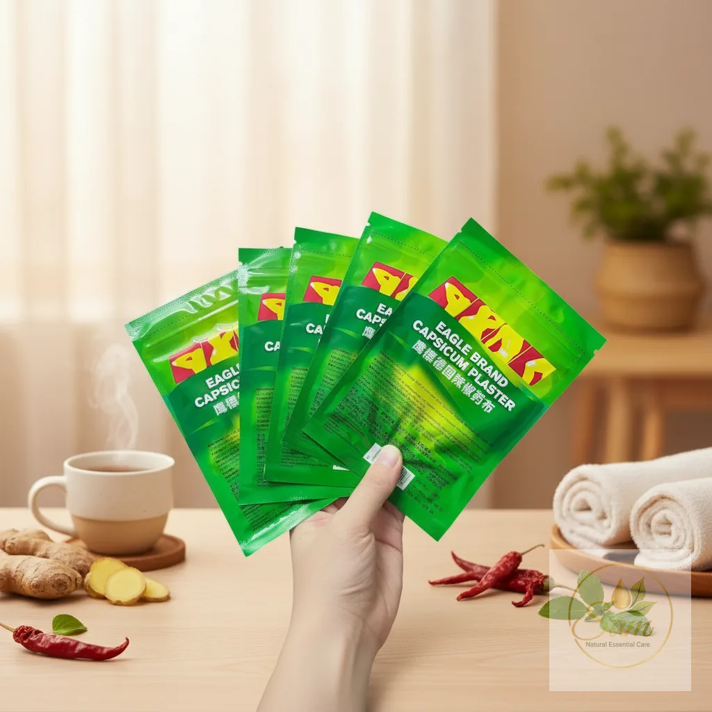 Cao Dán Ớt Con Ó Eagle: Làm Dịu Đau Lưng & Vai Gáy Sau 30 Phút