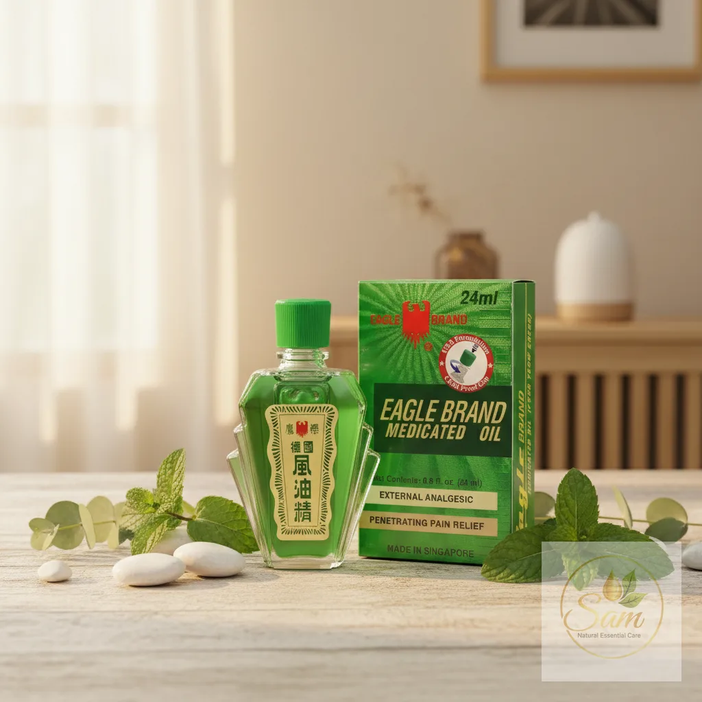 Dầu Con Ó Xanh Bạc Hà (Eagle Brand Peppermint Eucalyptus) — công dụng, đối tượng dùng và khi nào chọn Xanh thay vì Vàng/Đỏ/Trắng