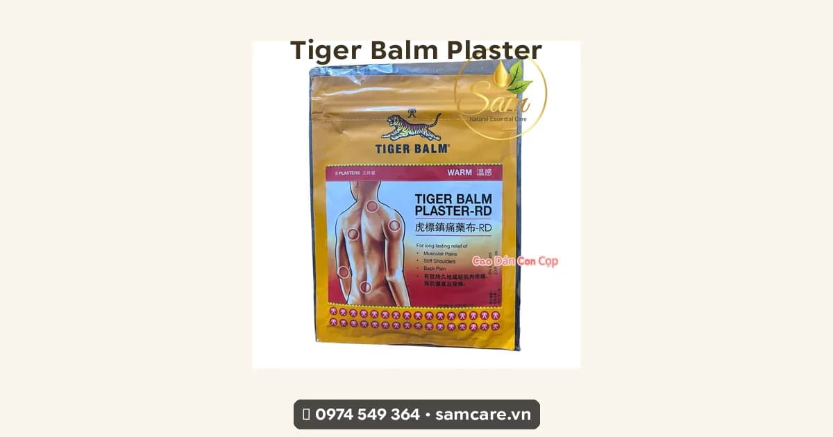 Phân biệt Tiger Balm thật giả: 5 dấu hiệu + cách chọn Red/White/Cao Dán
