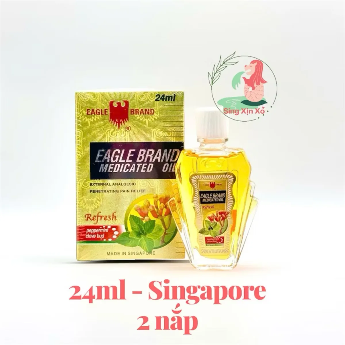 Dầu Gió Con Ó Vàng 6