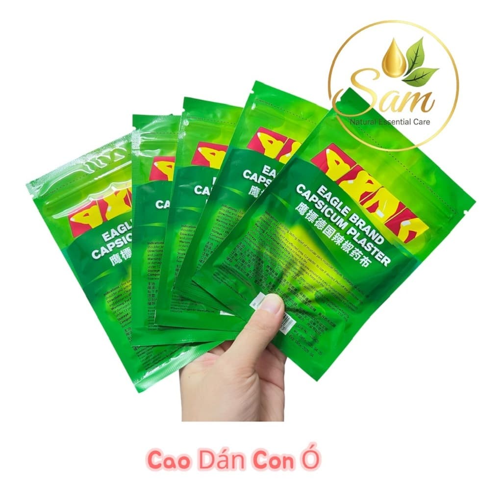 Cao Dán Ớt Con Ó Capsicum Plaster 4