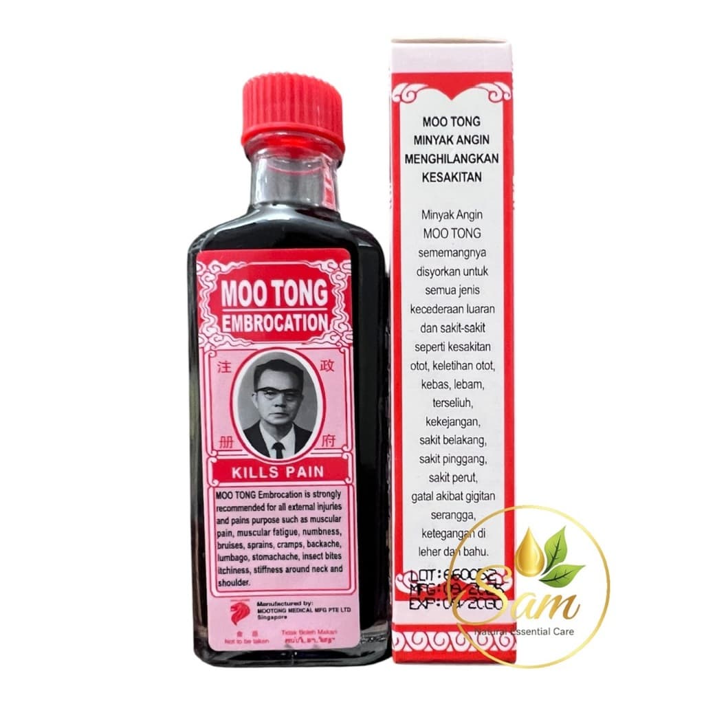 Dầu Thảo Mộc Nóng Moo Tong (Mộ Tông) 3