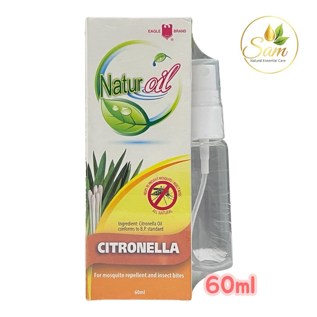 Tinh dầu sả đuổi muỗi 60ml 2