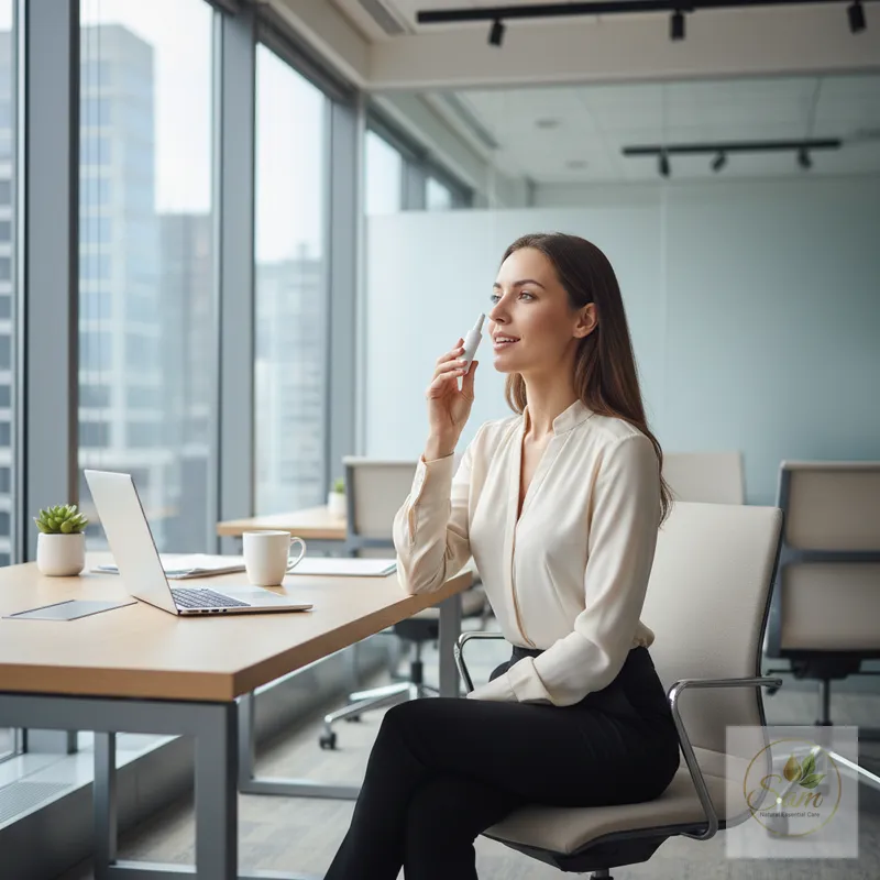 Ống hít chống buồn ngủ tại văn phòng