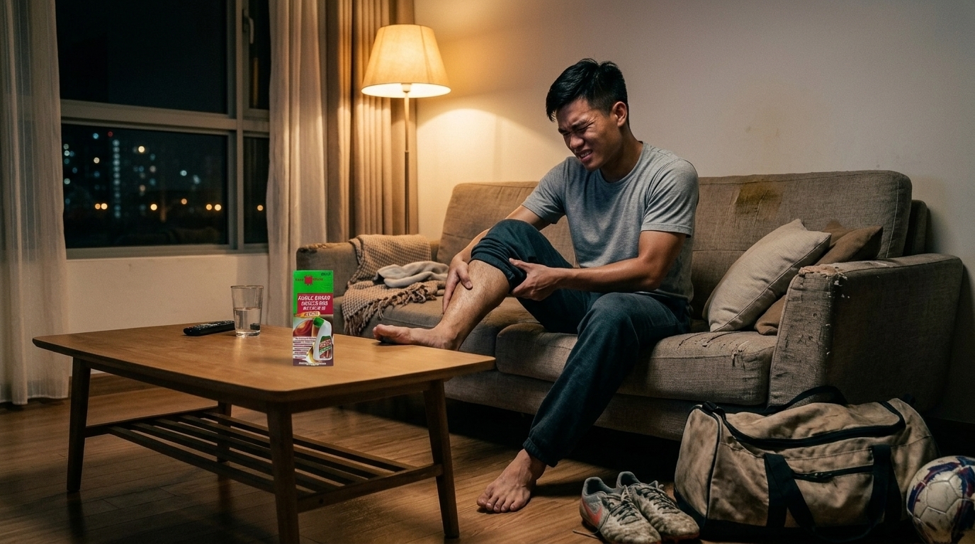 Đau nhức cơ bắp sau khi chơi thể thao