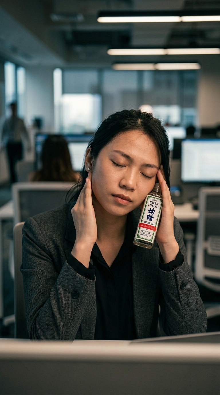 Thoa Kwan Loong giảm đau đầu