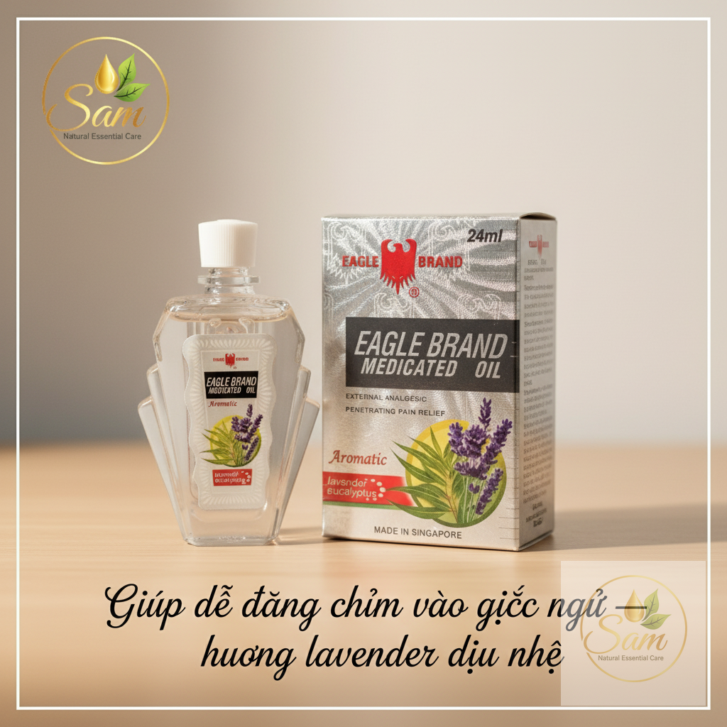 Giúp dễ dàng chìm vào giấc ngủ — hương lavender dịu nhẹ