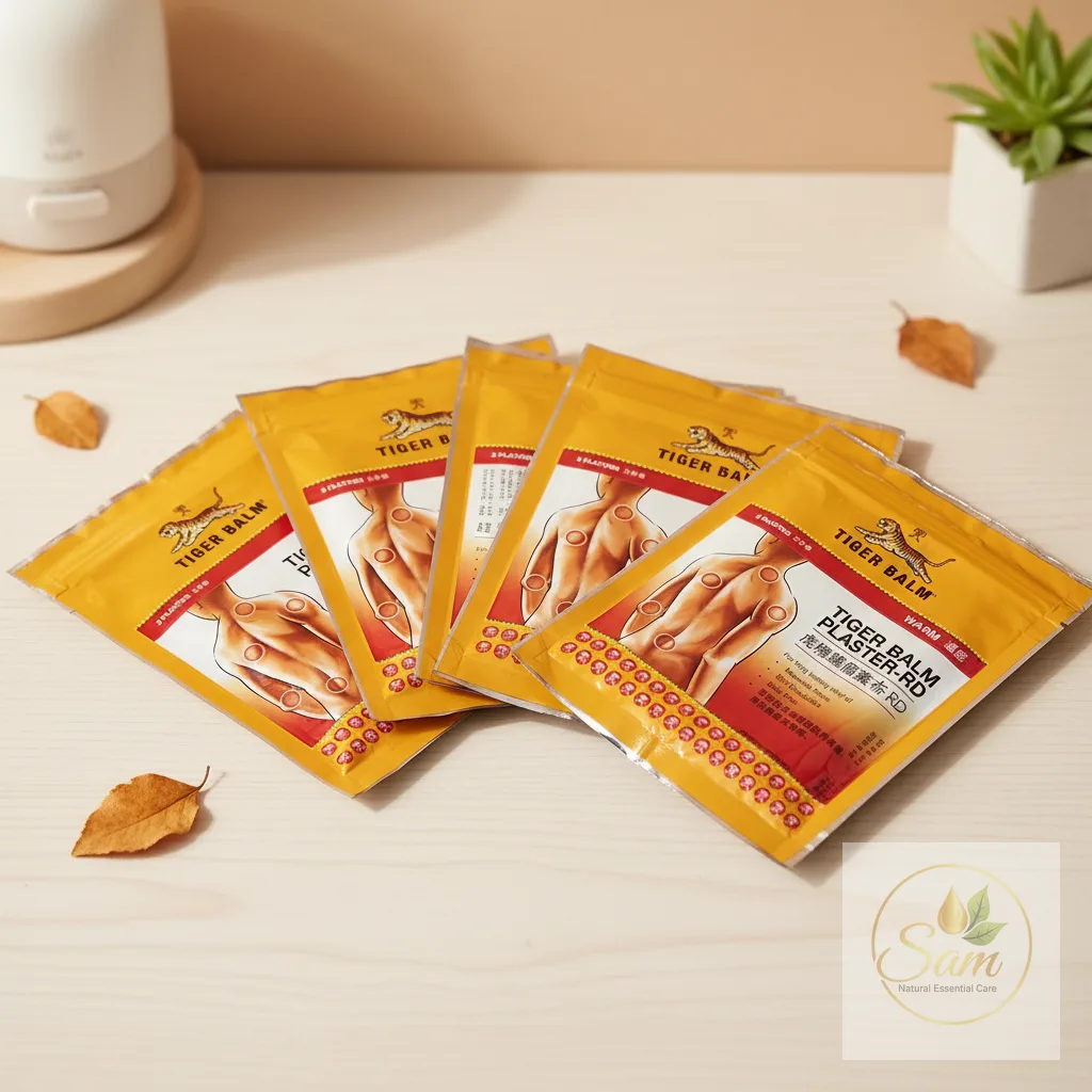 Sản phẩm Miếng Dán Tiger Balm chính hãng Singapore