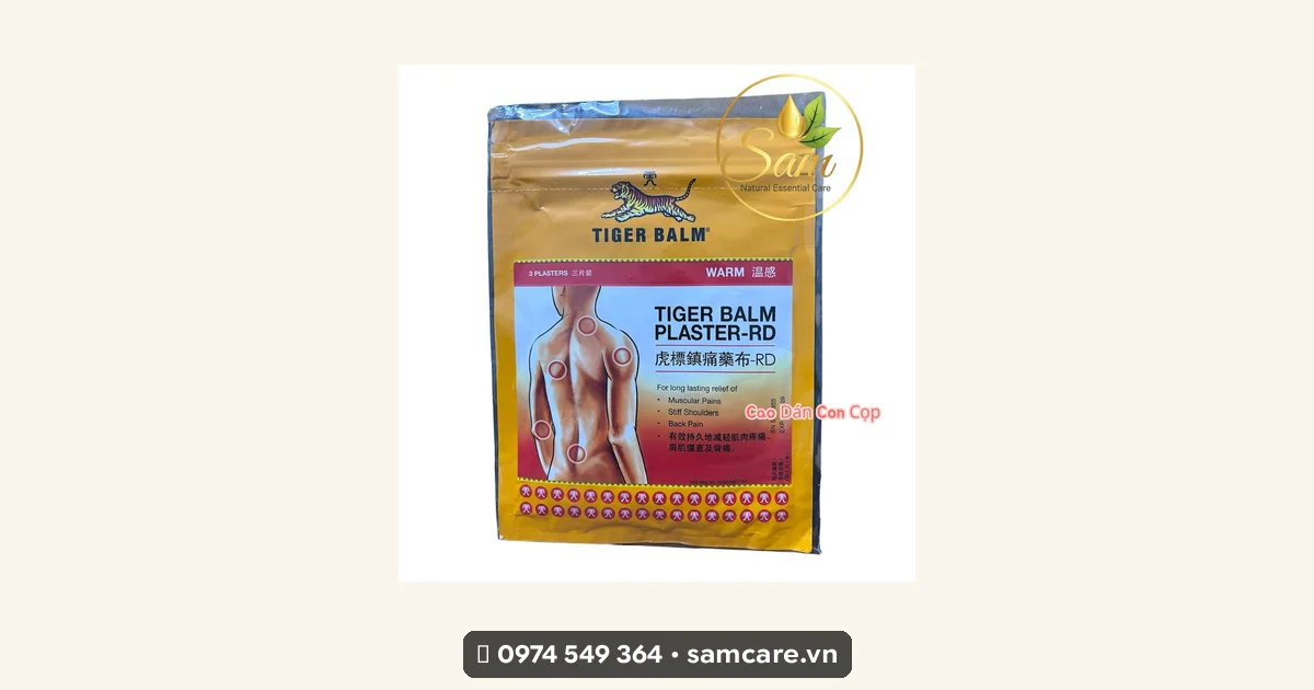 Tiger Balm Red, White và Plaster — 3 dòng cho 3 nhu cầu khác nhau