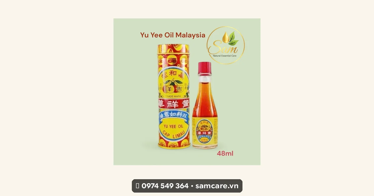 Yu Yee Oil Malaysia cho bé