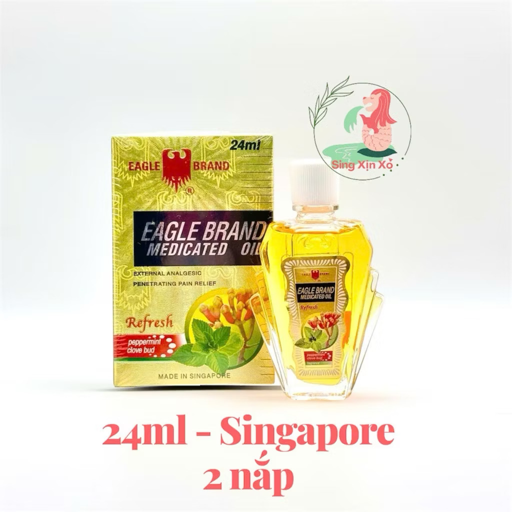 Dầu Gió Con Ó Vàng 6